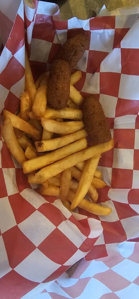 French Fries and Hush Puppies